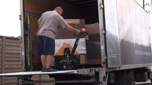 Big Joe E30 Electric Pallet Jack Decreases Victory Packagings Workers Comp Claims Still 2